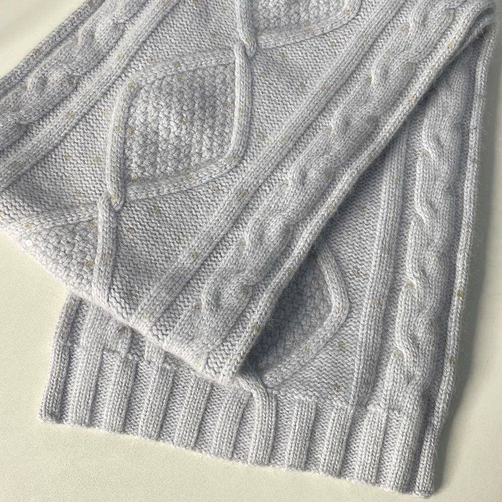 Banana Republic Lambswool Scarf Light Lilac